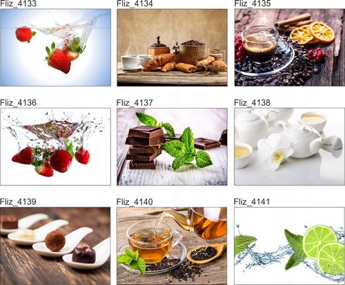 FOTOTAPETA kuchenna OWOCE SMOOTHIE MALINY na Arena.pl