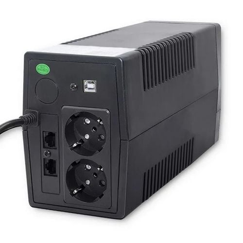 UPS Qoltec Monolith (650VA/360W, 2xSchuko, USB, LCD, AVR) na Arena.pl