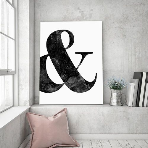 Obraz na płótnie – Canvas, symbol na białym tle 40x60 na Arena.pl