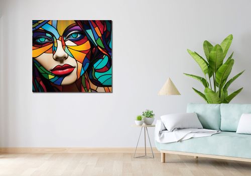 Obraz 100x90cm Spójrz Mi W Oczy na Arena.pl