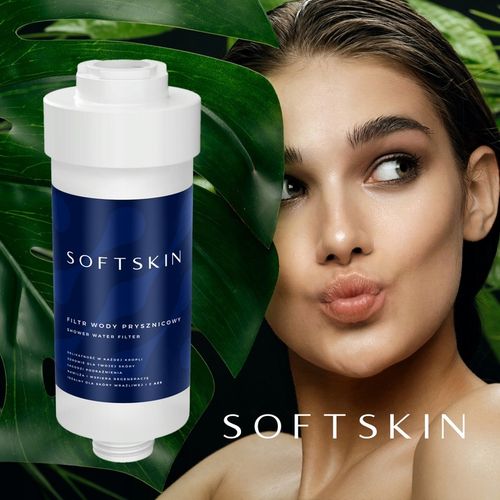 SOFTSKIN Filtr Wody Prysznicowy pod Prysznic WodaRO Filtracja KDF BPA FREE na Arena.pl