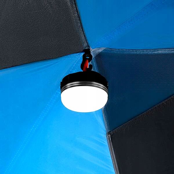 Turystyczny Namiot Kempingowy Duży Z 2 Wejściami 2 Sypialnie 6 osób SOLIDNY zdjęcie 14