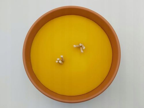 Znicz CERAMICZNY WSZYSTKICH SWIETYCH gliniak gliniany retro kopciuch DUZY na Arena.pl