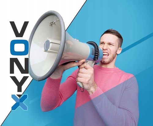 PROFESJONALNY Megafon 55W Vonyx USB/BT/AUX/MP3 na Arena.pl