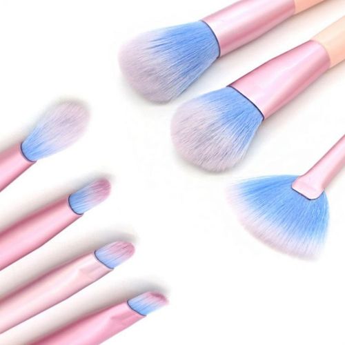 Zestaw 7 Pędzli Do Makijażu W Pudrowych Kolorach Pz10 na Arena.pl
