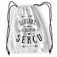 Plecak Sportowy Szkolny Ślusarza Worek Torba Z Nadrukiem Ze Zdjęciem
