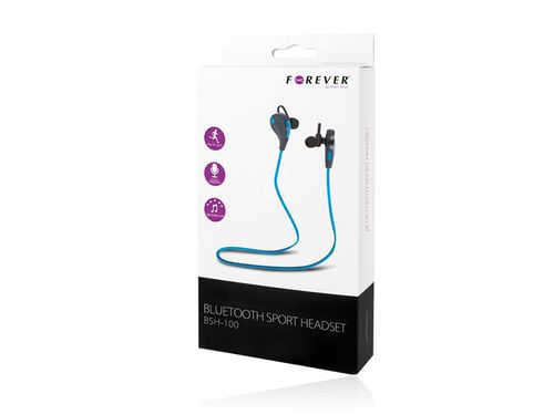 Słuchawki Bluetooth Forever BSH-100 Niebieskie na Arena.pl