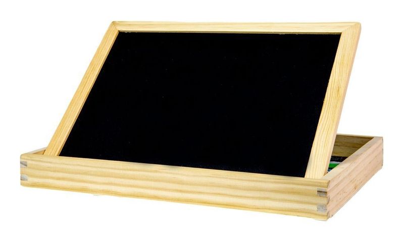 Drewniana wielofunkcyjna tablica edukacyjna 2w1 zdjęcie 6