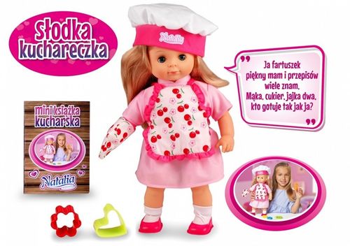 lalka natalia słodka kuchareczka 0664 na Arena.pl