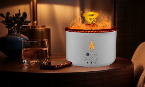 NAWILŻACZ POWIETRZA DYFUZOR ZAPACHOWY AROMATERAPIA ULTRADŹWIĘKOWY na Arena.pl