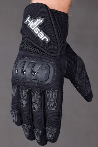 MOCNE TEKSTYLNE RĘKAWICE MOTOCYKLOWE HUSAR MX1 L na Arena.pl