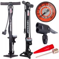 POMPKA ROWEROWA SAMOCHODOWA MANOMETREM PODŁOGOWA WARSZTATOWO RĘCZNA DUNLOP