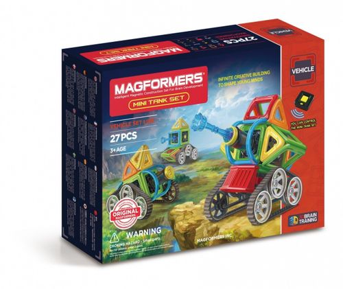 Magformers 27 elementów, Vehicle Mini tank na Arena.pl