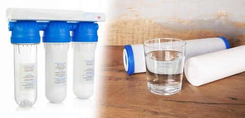 Zestaw podzlewozmywakowy trzystopniowy system filtracji Aqua FS3 Emi USTM na Arena.pl