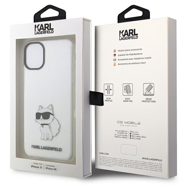 Etui Karl Lagerfeld do iPhone 11, iPhone XR, Przezroczysty zdjęcie 8