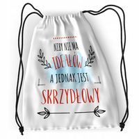 Plecak Dla Skrzydłowego Sportowy Szkolny Worek Z Nadrukiem Ze Zdjęciem