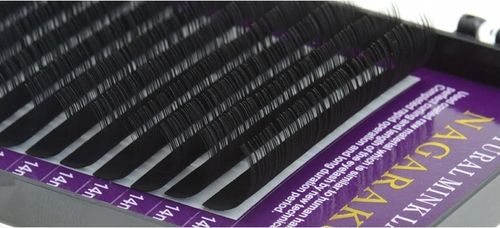 Rzęsy NAGARAKU Mink C 0.07 9mm 16 pasków na Arena.pl