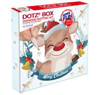 diamond dotz dotz box christmas trio reindeer