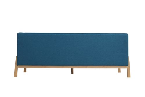 Sofa trzysobowa Palla niebieska na Arena.pl