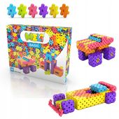 KLOCKI KONSTRUKCYJNE WAFLE MELI BASIC 1000 el MEGA ZESTAW PUZZLE 3D MINI
