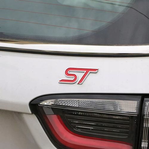 Naklejka Emblemat Model ST Ford Focus Fiesta Auto Sport Technologies Line na Arena.pl