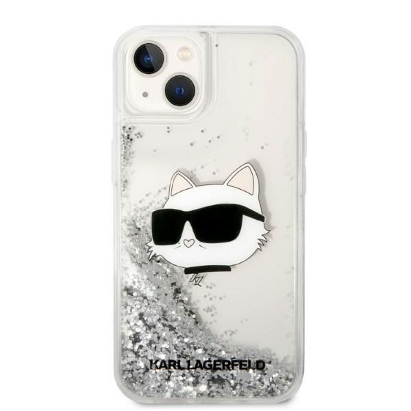 Etui Karl Lagerfeld do iPhone 15 Plus, iPhone 14 Plus, Srebrny zdjęcie 3