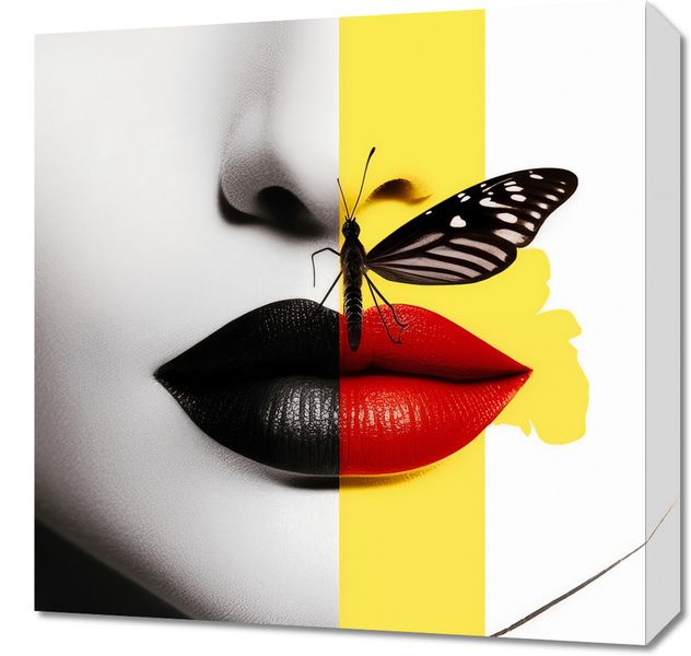 Obraz 50x50cm Motyla Piękność zdjęcie 1