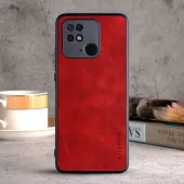 Etui AIORIA Vintage LEATHER do Xiaomi Redmi 10A czerwony