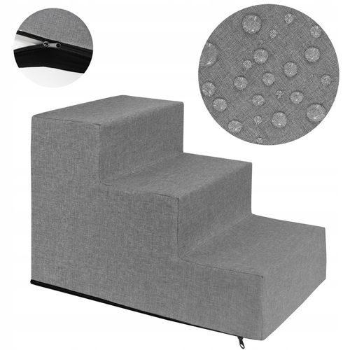 SCHODKI SCHODY DLA PSA RAMPA PODEST STABILNE 30 cm 3 STOPNIE na Arena.pl