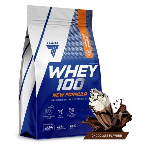 NOWE PYSZNE BIAŁKO WPC Trec Whey 100 700g SERWATKOWE PROTEINY NA MASĘ SIŁĘ na Arena.pl
