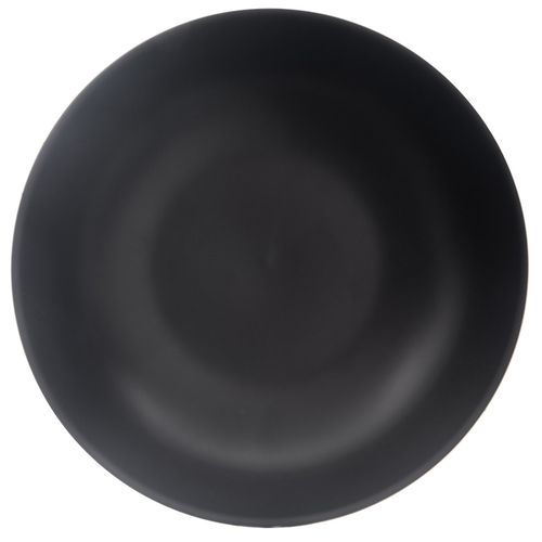 Talerz Obiadowy Duży Głęboki na Zupę Dania Ceramiczny Czarny 20,5cm 800 ml na Arena.pl