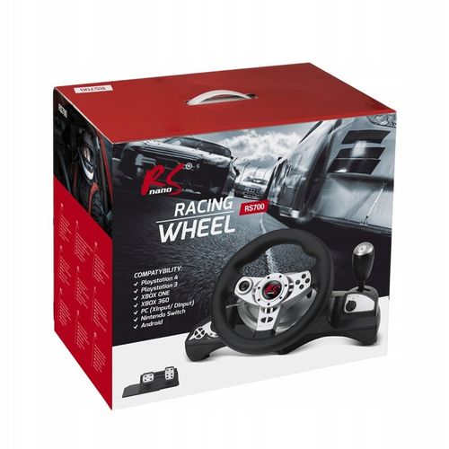 NanoRS Kierownica NanoRS, PS4/PS3/XBOX ONE/XBOX ONE S/PC USB (X-INPUT/D-INP na Arena.pl