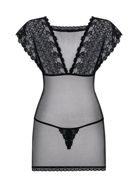 Seksowna Koszulka i Stringi - Obsessive 821-CHE-1 S/M zdjęcie 3