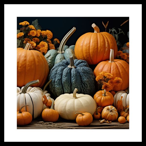 Plakat 40x40cm Jesienne Urodzaje zdjęcie 3