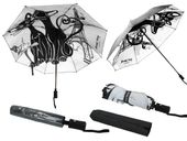Parasol automatyczny, składany - Koci świat (dek pod spodem) (CARMANI)