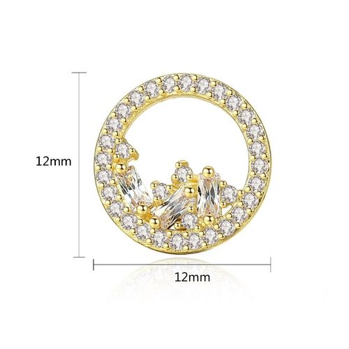 Kolczyki Ze Stali Szlachetnej Pozłacanej Kst2850 na Arena.pl