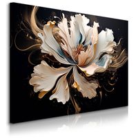 Obraz Do Salonu Abstrakcja Kwiaty Styl Glamour Nowoczesny Wzór 40cm x 30cm