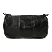 Beltimore Kosmetyczka Skórzana Czarna Piórnik M79