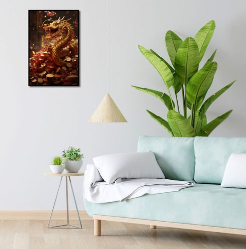 Plakat 40x60cm Smok Bogactwa na Arena.pl