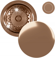 Komplet odpływowy Kernau KS-SS 1B Push-Push Copper