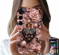 ETUI DO SAMSUNG GALAXY S24 PLUS - KOBIECE WZORY KŁÓDKA SERCE CASE + SZKŁO