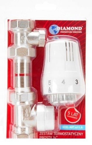 Zestaw termostatyczny prosty Diamond ART.411.A.ZEST.TERM.PR na Arena.pl