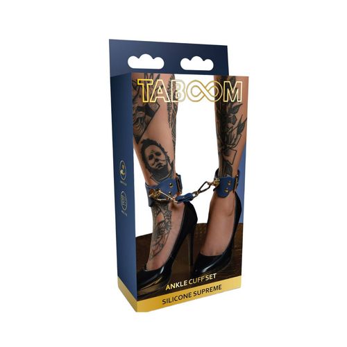 kajdanki na kostki silicone ankle cuff set taboom na Arena.pl