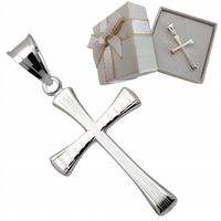 Krzyżyk srebrny bez wizerunku srebro pr.925