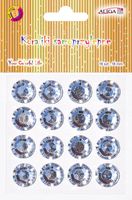 dżety kryształki  bezbarwne samoprz. rozm.16mm  | JET-4140