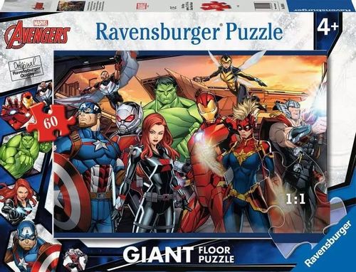 Puzzle 60 Elementów Avengers Gigant na Arena.pl