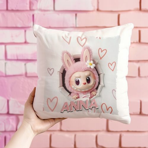 ZESTAW PODUSZKA KUBEK SŁODKI POTWOREK LABUBU LALKA WZORY PREZENT IMIĘ na Arena.pl