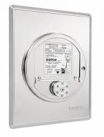 Regulator ciągu kominowego prostokątny RCW 125x185 mm stal kwasoodporna
