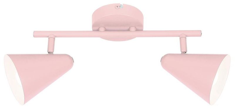 Amor listwa 2x40W E14 jasny róż zdjęcie 1