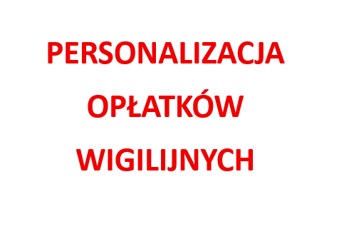 Personalizacja Opłatków na Arena.pl